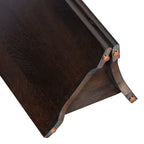 Entryway Console Table, Table with Oval Faux Marble Top for Entrance