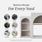 Blake Electric Fireplace Mantel TV Stand