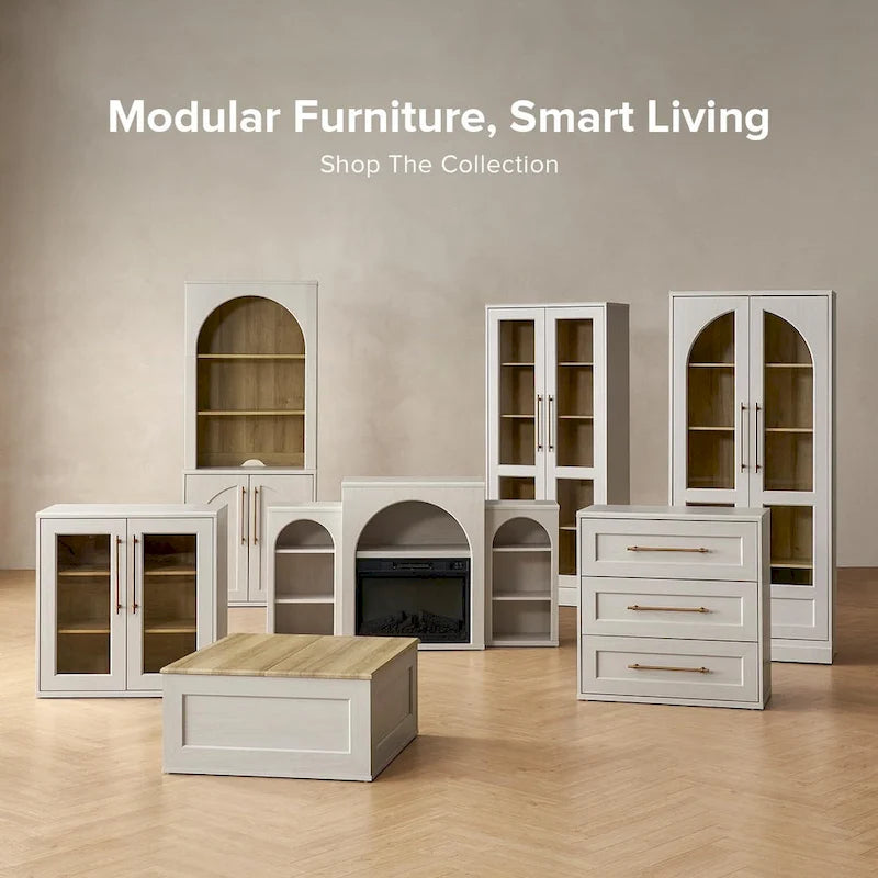 Blake Electric Fireplace Mantel TV Stand