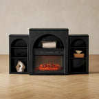 Blake Electric Fireplace Mantel TV Stand