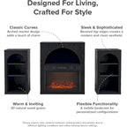 Blake Electric Fireplace Mantel TV Stand