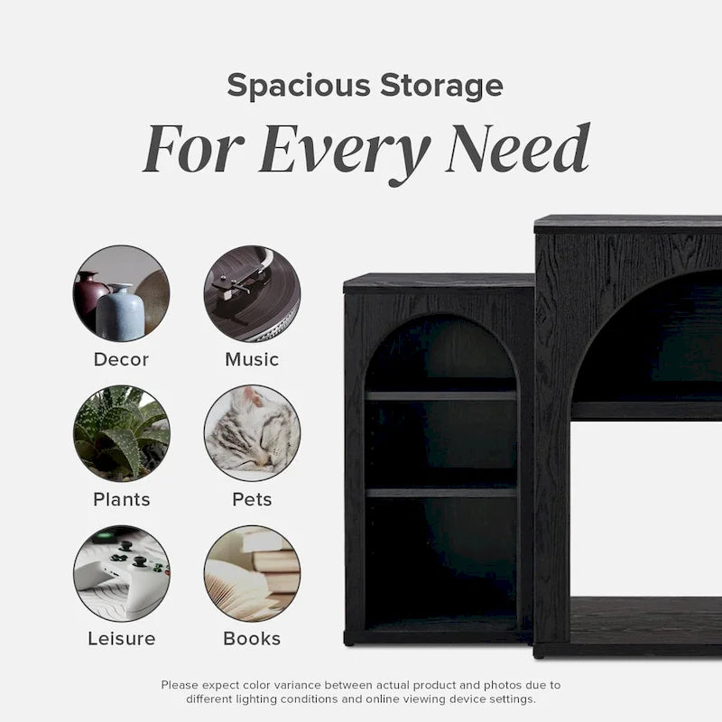 Blake Electric Fireplace Mantel TV Stand