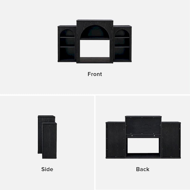 Blake Electric Fireplace Mantel TV Stand