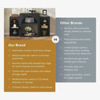 Blake Electric Fireplace Mantel TV Stand