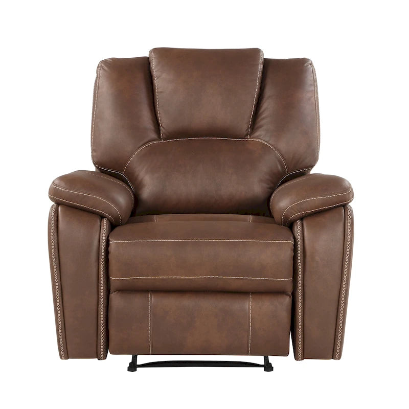 Kameryn Faux Leather Manual Recliner