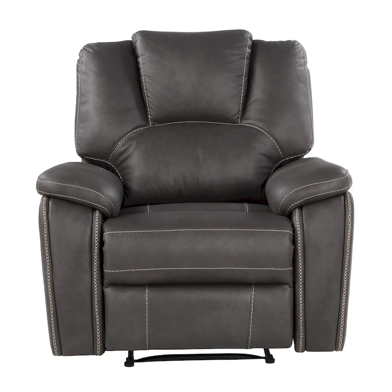 Kameryn Faux Leather Manual Recliner