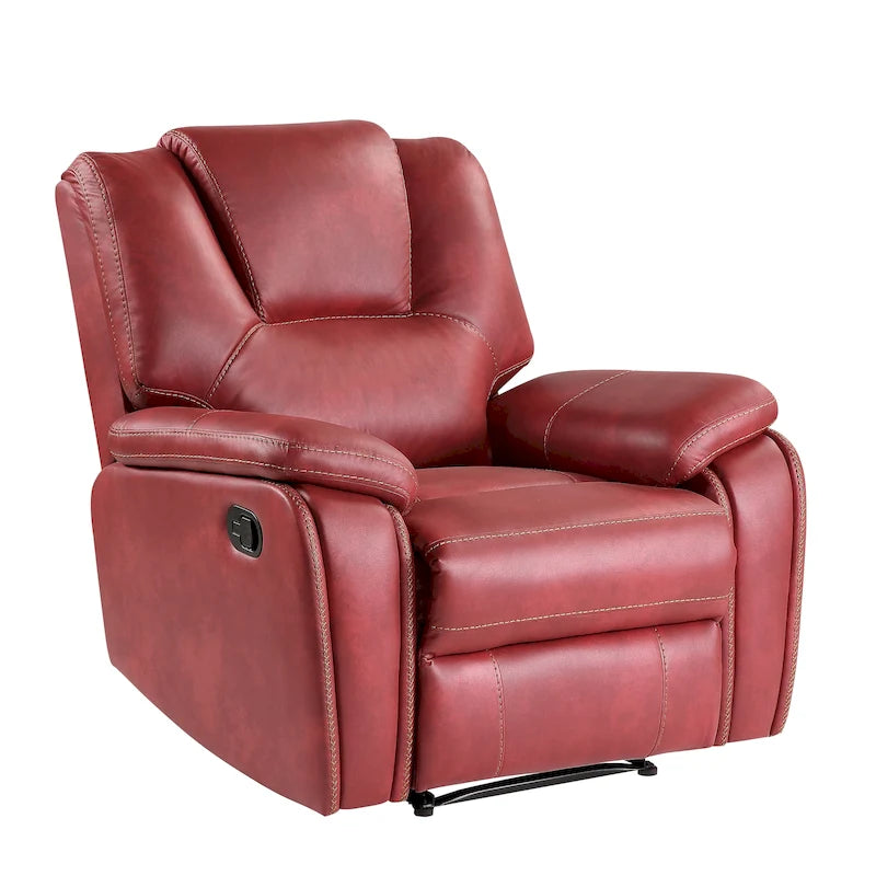 Kameryn Faux Leather Manual Recliner
