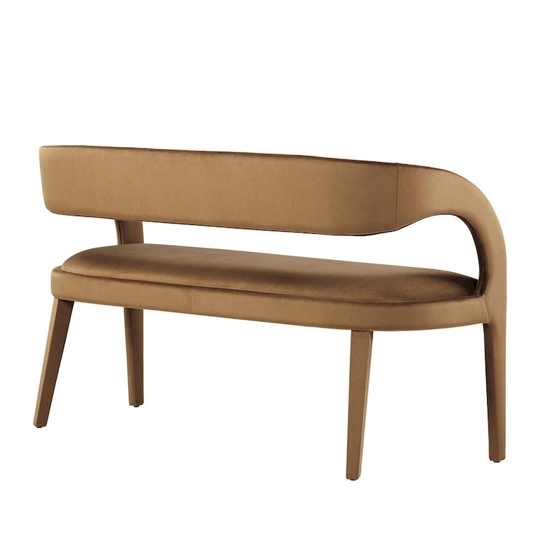 Performance Velvet Accent Bench
