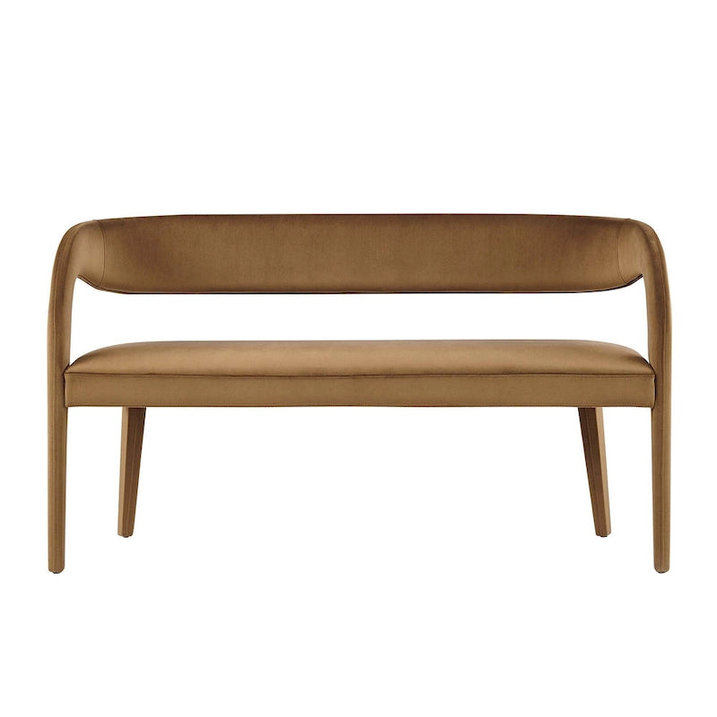 Performance Velvet Accent Bench