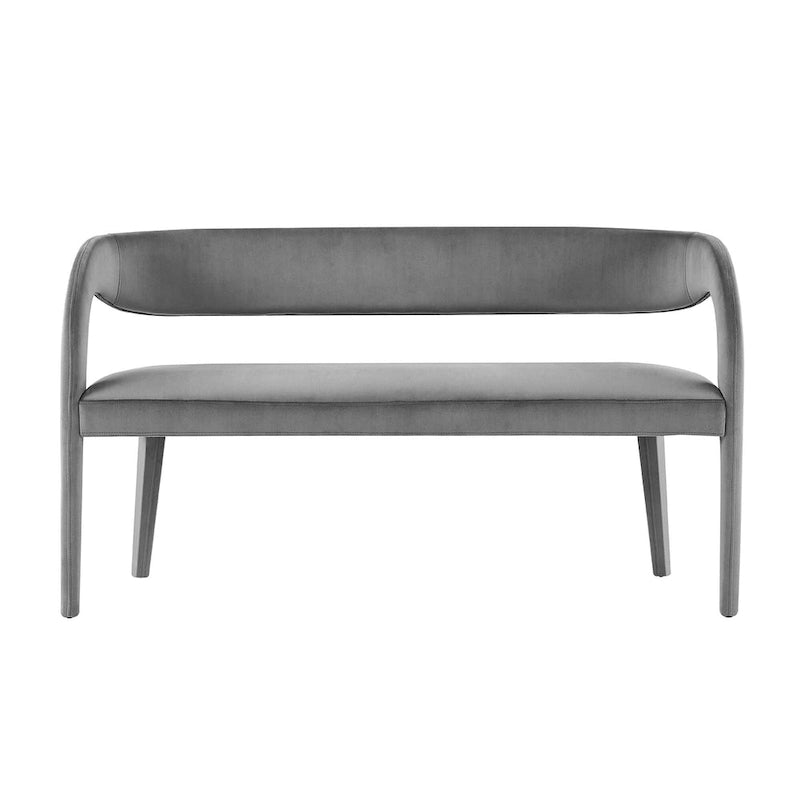 Performance Velvet Accent Bench