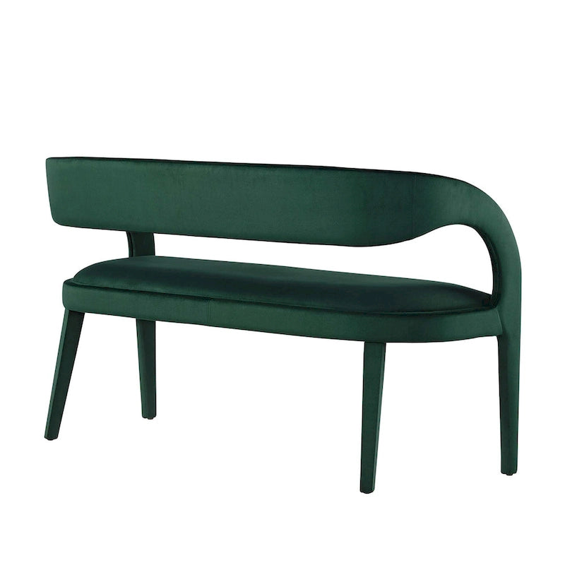 Performance Velvet Accent Bench