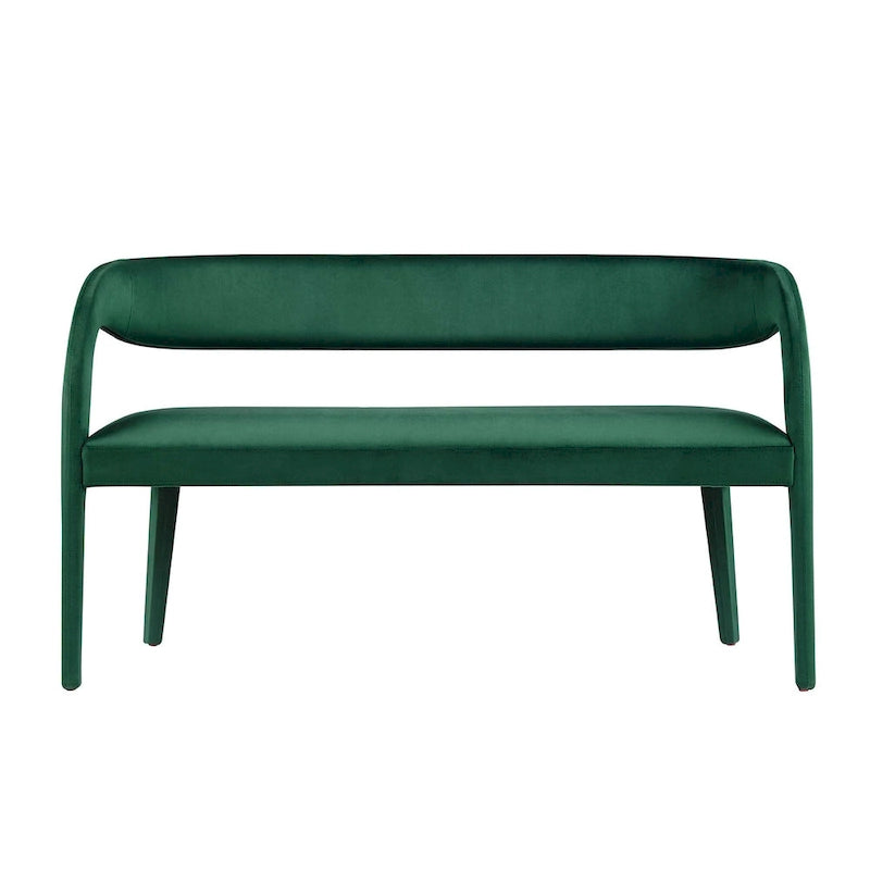 Performance Velvet Accent Bench