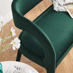 Performance Velvet Accent Bench