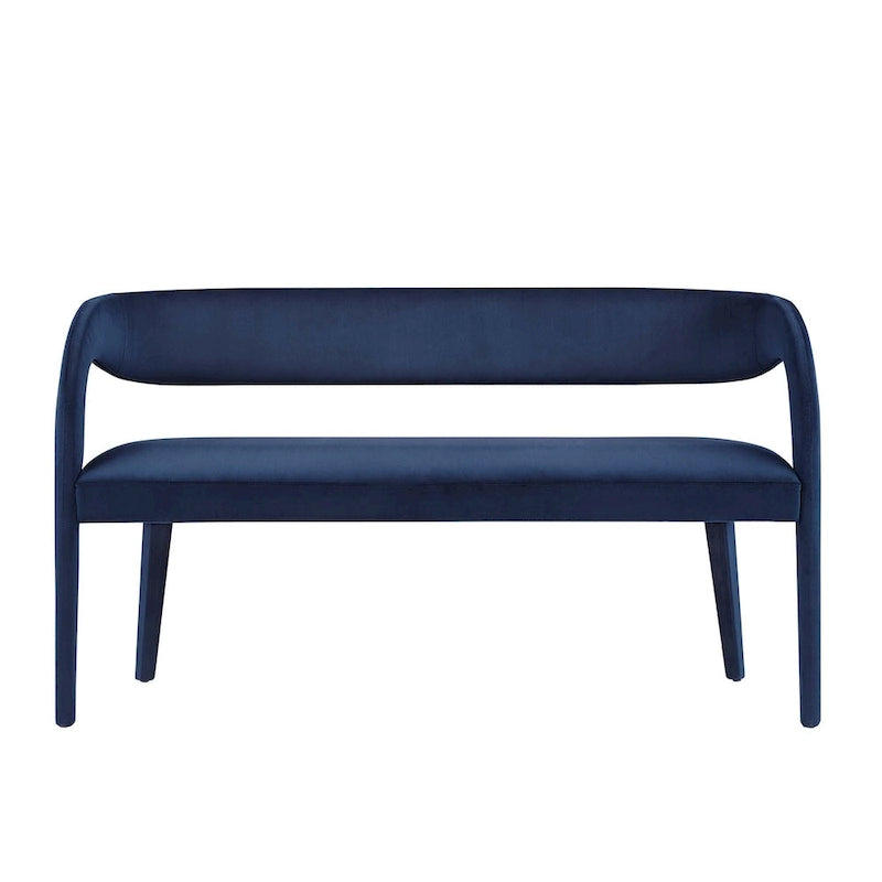 Performance Velvet Accent Bench