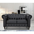 Classic Chesterfield Loveseat