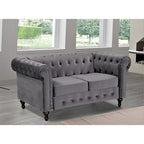 Classic Chesterfield Loveseat