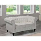 Classic Chesterfield Loveseat