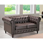 Classic Chesterfield Loveseat