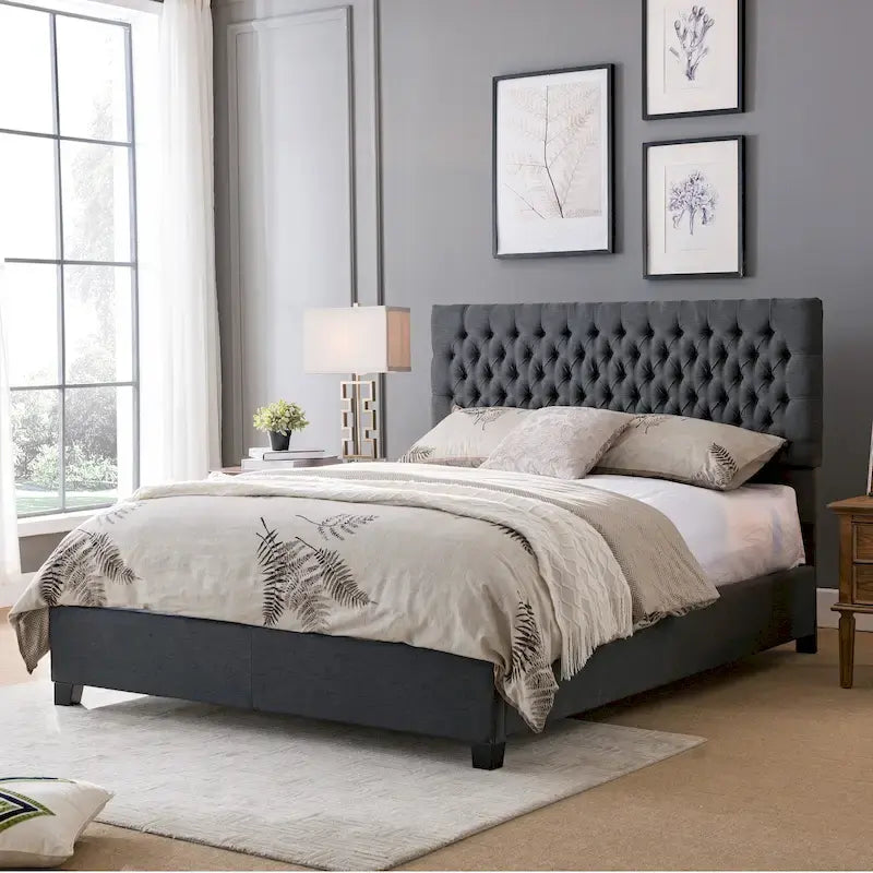 Kaelyn Upholstered Tufted Queen Bed