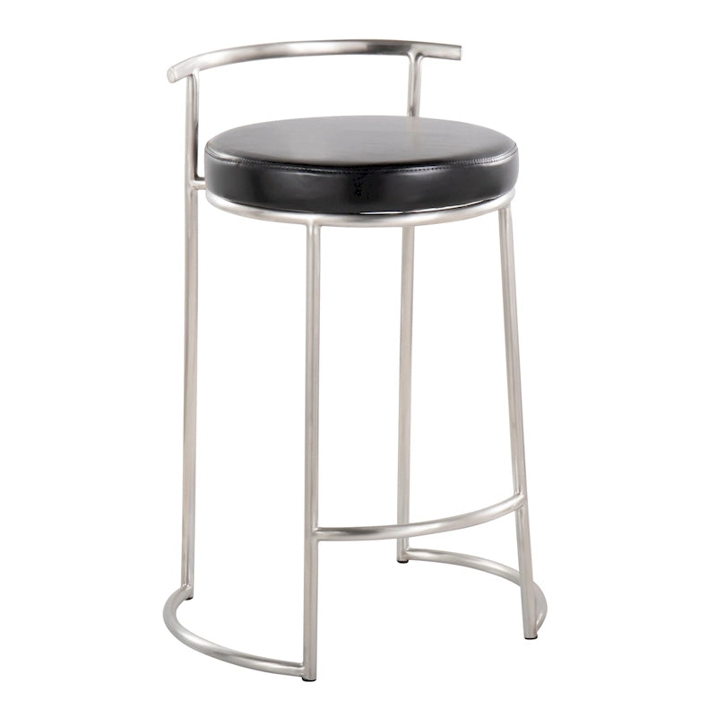 Forrest Round Fixed-Height Counter Stool (Set of 2)