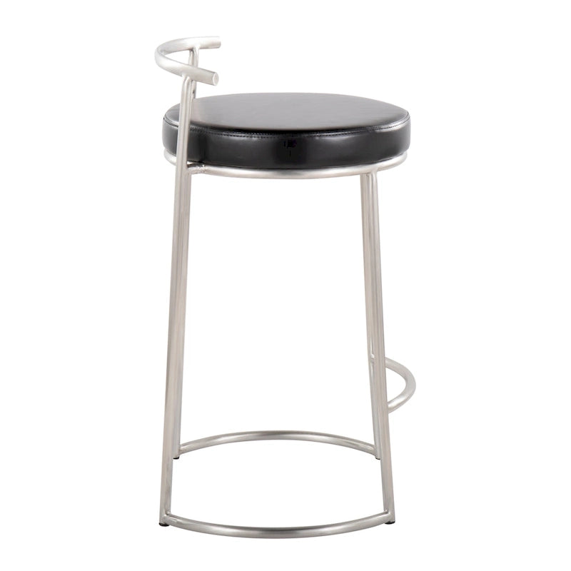 Forrest Round Fixed-Height Counter Stool (Set of 2)