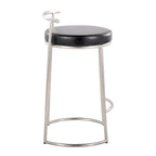 Forrest Round Fixed-Height Counter Stool (Set of 2)