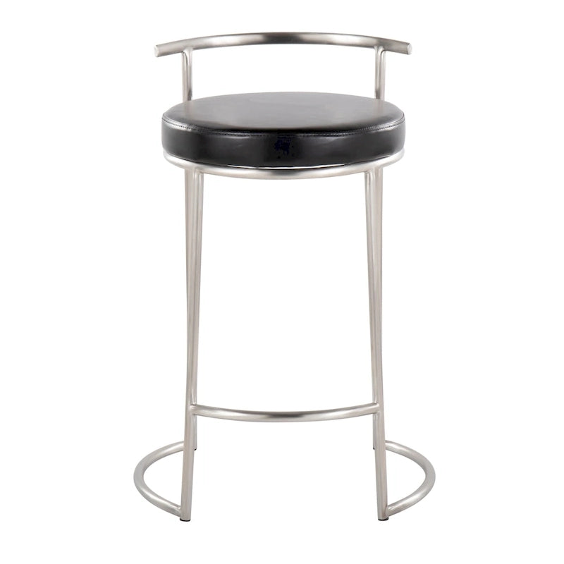 Forrest Round Fixed-Height Counter Stool (Set of 2)