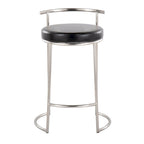 Forrest Round Fixed-Height Counter Stool (Set of 2)