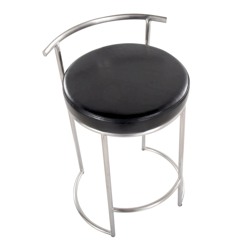 Forrest Round Fixed-Height Counter Stool (Set of 2)