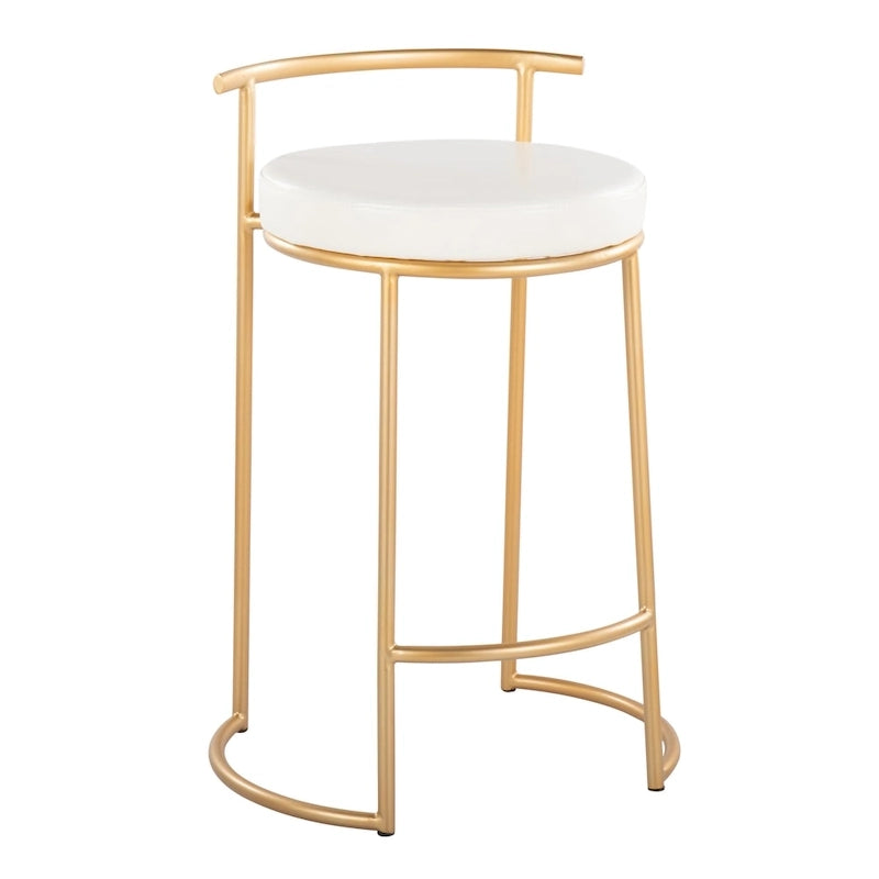 Forrest Round Fixed-Height Counter Stool (Set of 2)