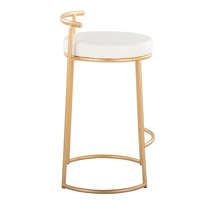 Forrest Round Fixed-Height Counter Stool (Set of 2)