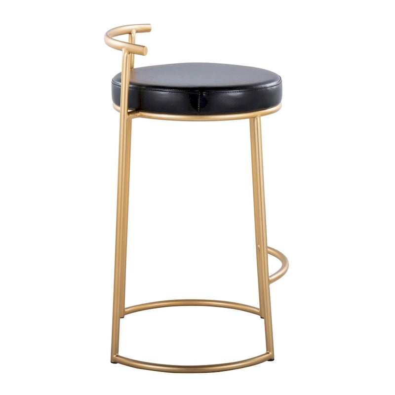 Forrest Round Fixed-Height Counter Stool (Set of 2)