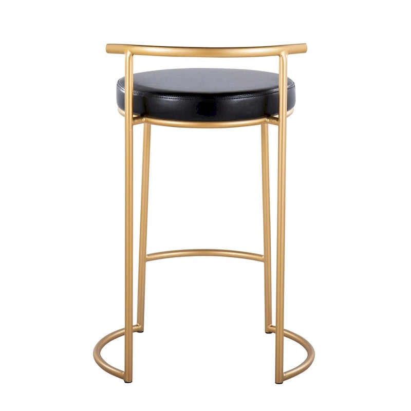 Forrest Round Fixed-Height Counter Stool (Set of 2)
