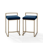 Harlowe 2-Piece Counter Height Bar Stool Set