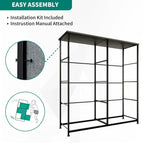 Modern 8-drawers Vertical Fabric Dresser Bedroom Storage Tower