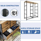 Modern 8-drawers Vertical Fabric Dresser Bedroom Storage Tower