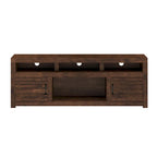 Bridgevine Home Sausalito 72 inch TV Stand Console for TVs up to 85 inches, No Assembly Required, Whiskey Finish