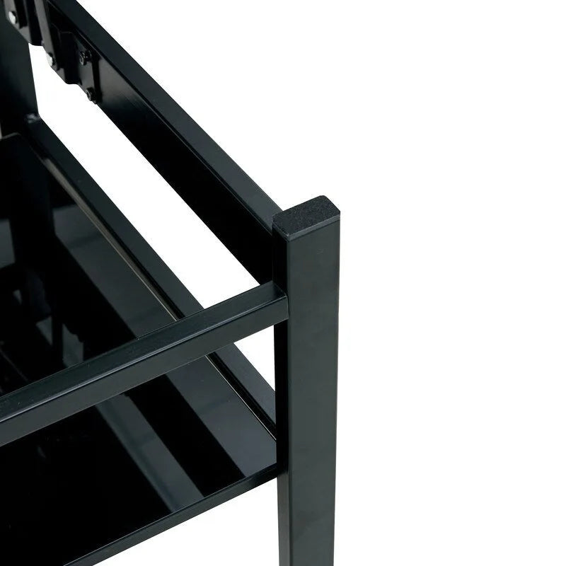 Lift Top Glass Coffee Table with Storage for Living Room Home Office