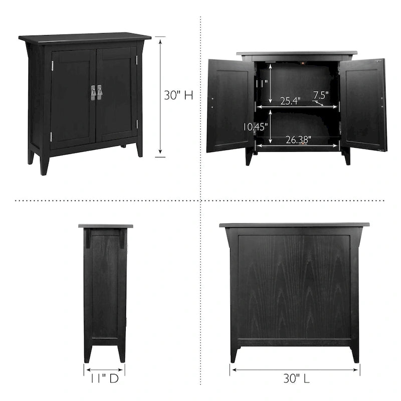 Mission Foyer Cabinet Hall Stand