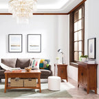 Mission Foyer Cabinet Hall Stand