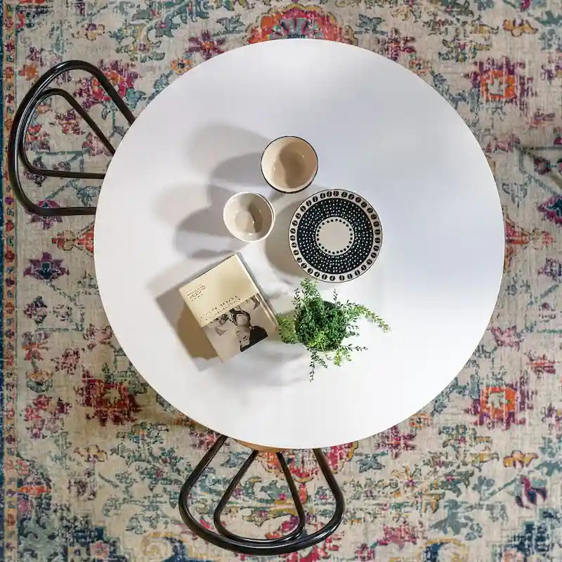 41.25 x 41.25 Flower Round Dining Table