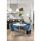 41.25 x 41.25 Flower Round Dining Table