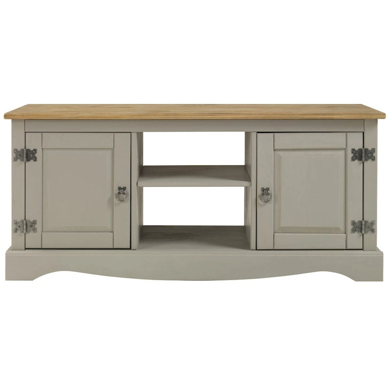 Wood TV Entertainment Stand Corona