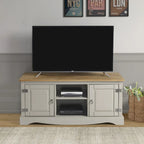 Wood TV Entertainment Stand Corona