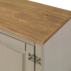 Wood TV Entertainment Stand Corona