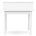 WYNDENHALL Tierney SOLID HARDWOOD 22 inch Wide Rectangle Mid Century Modern End Table - 22 W x 20 D x 22 H