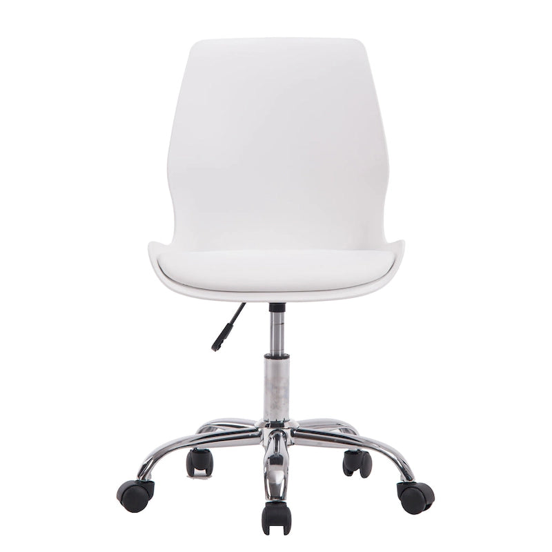Adjustable Height Office Desk Chair with Wheels