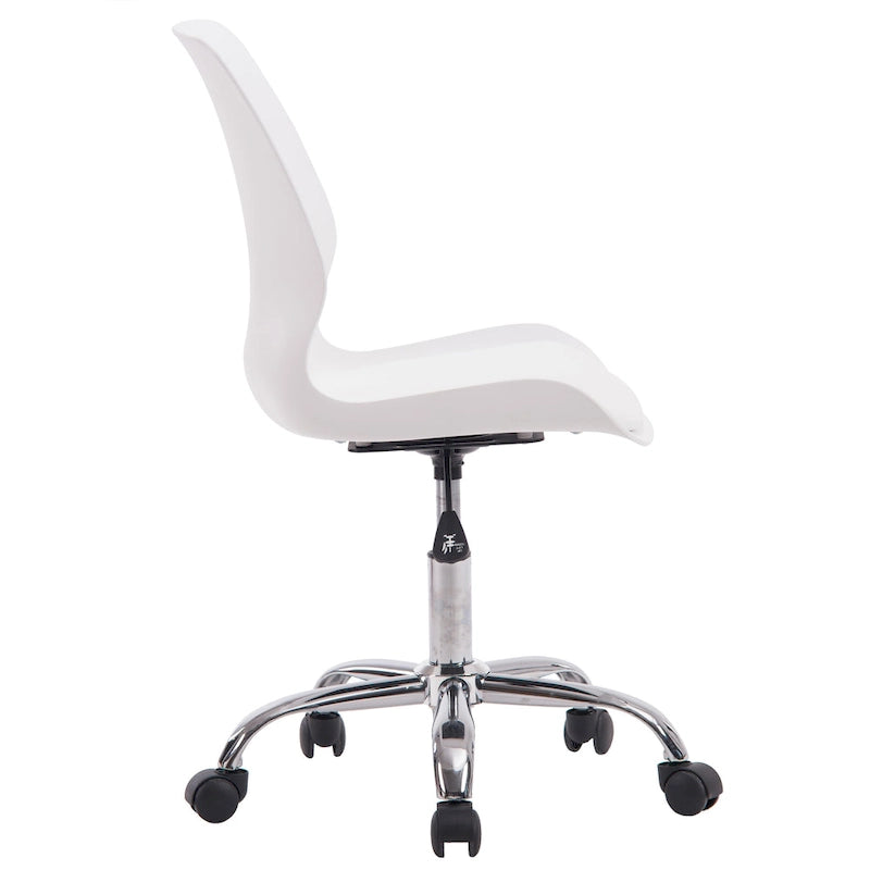 Adjustable Height Office Desk Chair with Wheels