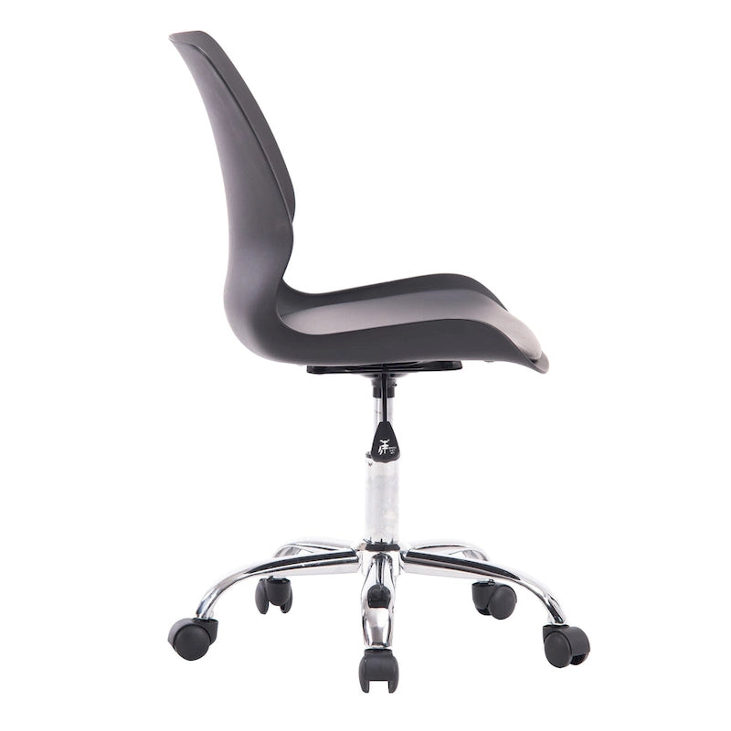 Adjustable Height Office Desk Chair with Wheels