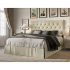 Zachary Tufted Upholstered Platform Bed